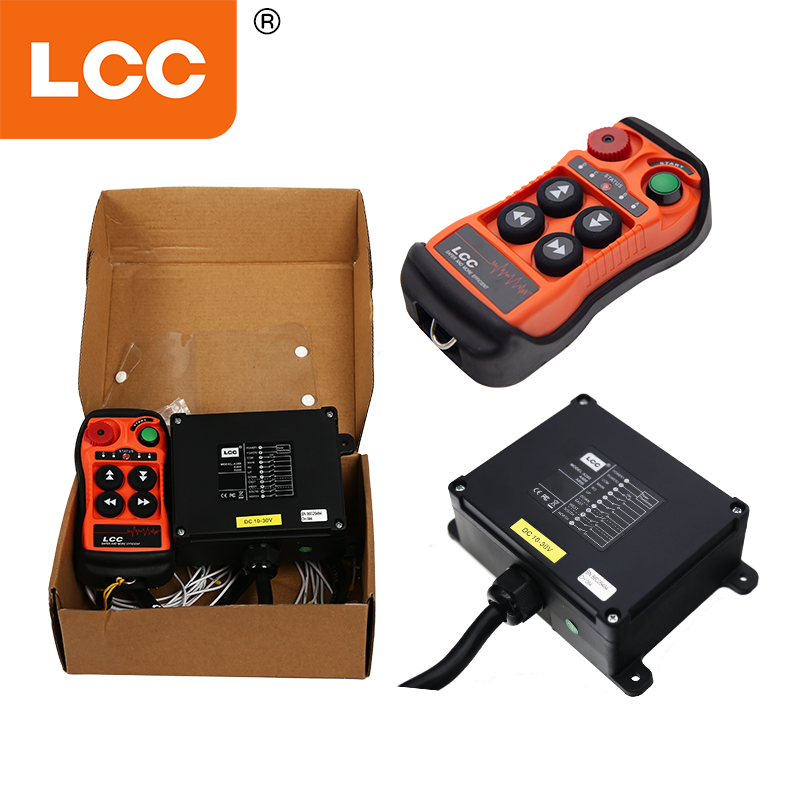 LCC 제조업체 QA400 380V 36V 48V 4 채널 콘크리트 콘크리트 펌프 산업용 오버 헤드 트럭 크레인 트롤리 라디오 크레인 리모컨