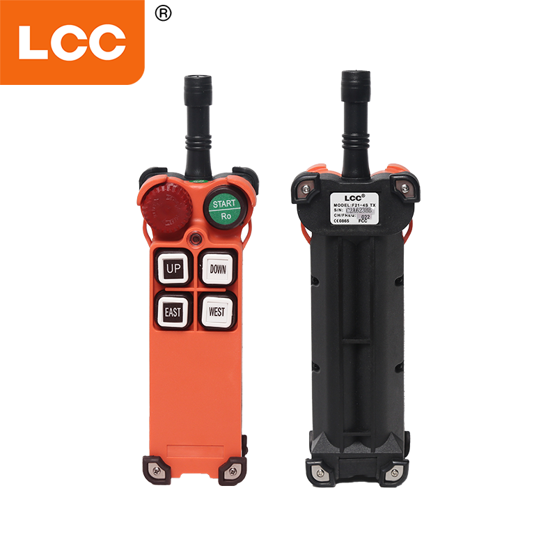 F21-4S 무선 전기 버튼 푸셔 호이스트 시스템 원격 제어