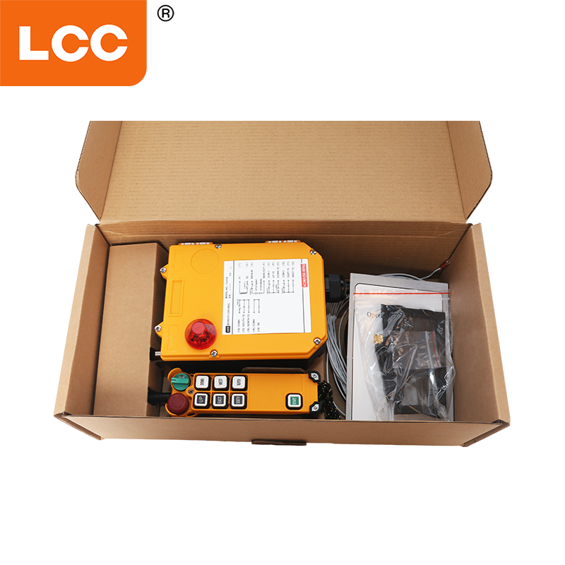 F24-6S 산업용 호이스트 RC 송신기 및 수신기 크레인 원격 제어