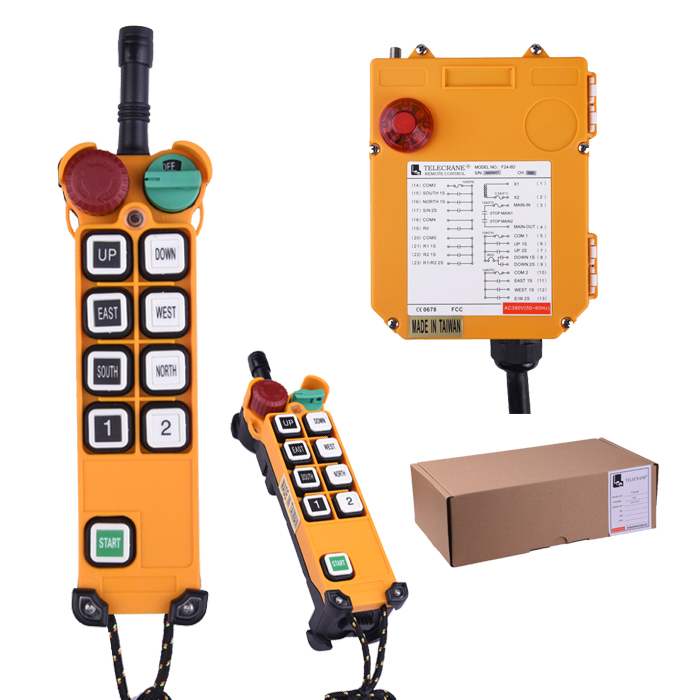 F24-8D 더블 스피드 315 MHZ 433 MHZ 라디오 통제 요법 원격 제어