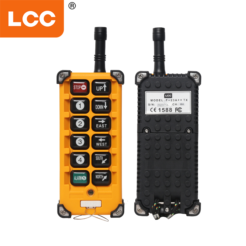 F23-A ++ 산업 12 볼트 단일 속도 무선 원격 제어 스위치