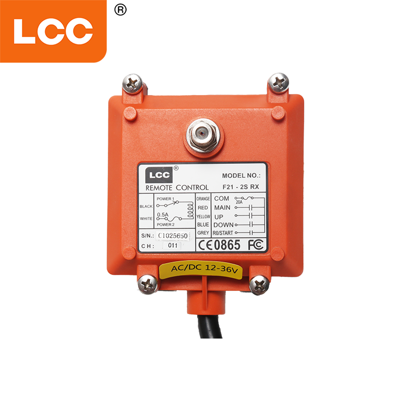 F21-2S 24V 220V 단일 속도 무선 산업 무선 송신기 원격 제어 