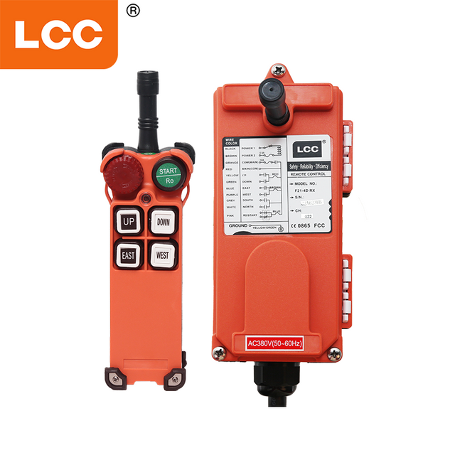 F21-4S 24 볼트 무선 산업 크레인 무선 시스템 원격 제어