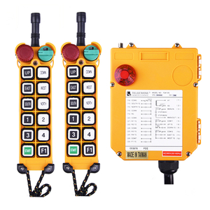 F24-12d 산업 윈치 무선 라디오 업 다운 원격 제어 12V 24V 크레인
