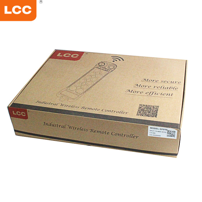 LCC Q1010 Universal Wireless Radio Auto 10 버튼 더블 속도 호이스트 크레인 리모콘