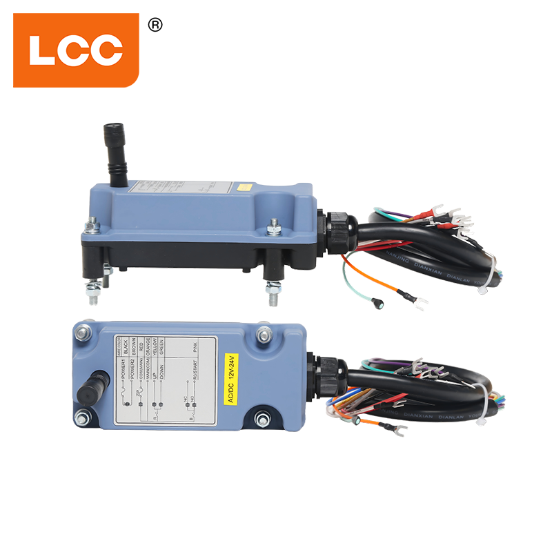 12V 24V LCC SAGA1-L4 4 버튼 단일 속도 원격 제어 시스템 타워 윈치 라디오 크레인 원격 제어