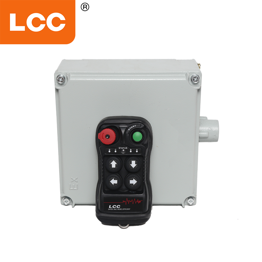 LCC BQ400 IP65 방폭 방폭형 방폭 단일 속도 크레인 원격 제어