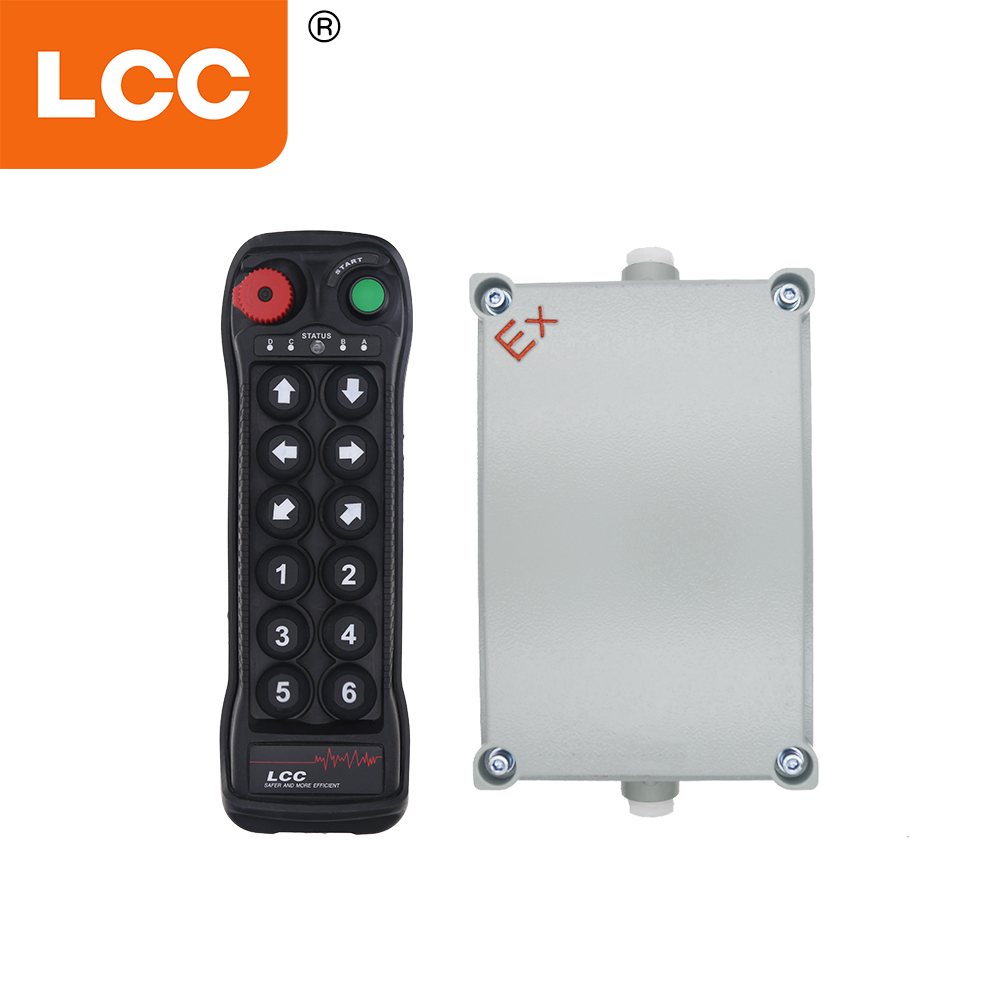 LCC BQ1200 호이스트 리프팅 장비를 위한 폭발 방지 무선 유압 장비 방폭 원격 제어