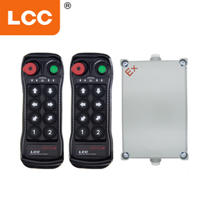 LCC BQ800 호이스트 크레인 위험 지역용 8버튼 단일 속도 방폭 방폭 무선 원격 제어